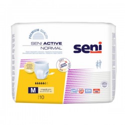 Chilot absorbant Seni Active Normal Medium (M), 10 buc, 5.5 picaturi