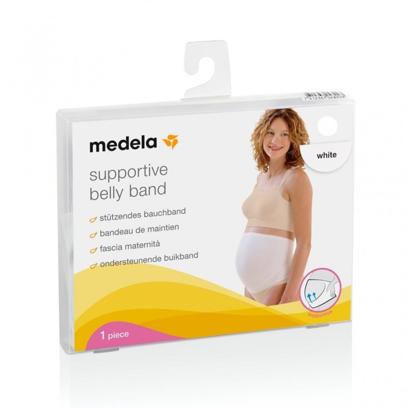 Banda abdominala elastica de sustinere prenatala Medela, Large (L)