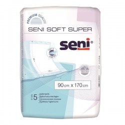 Seni Soft Super cearceafuri absorbante, 90x170 cm, 5 bucati