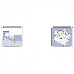 Cearceafuri absorbante protectie pat, Seni soft Basic, 90x60 cm, 10 buc