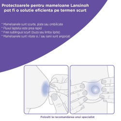 Protectoare din silicon pentru mamelon 2 buc 20 mm Lansinoh