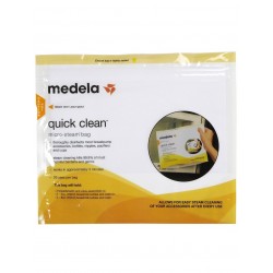Pungi sterilizare microunde, Medela, Quick Clean, 5 buc
