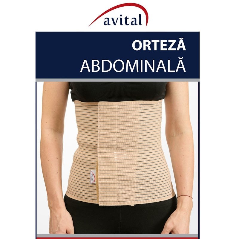 Orteza abdominala elastica, Avital, VL-10008