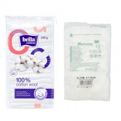 Kit vata si comprese sterile pentru absorbante maternitate postnatale