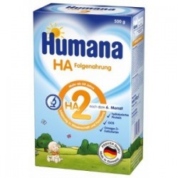 Lapte praf Humana HA2 500 gr sugari alergici