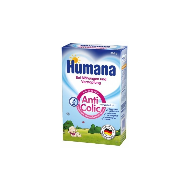 Lapte praf Humana AntiColic 300g