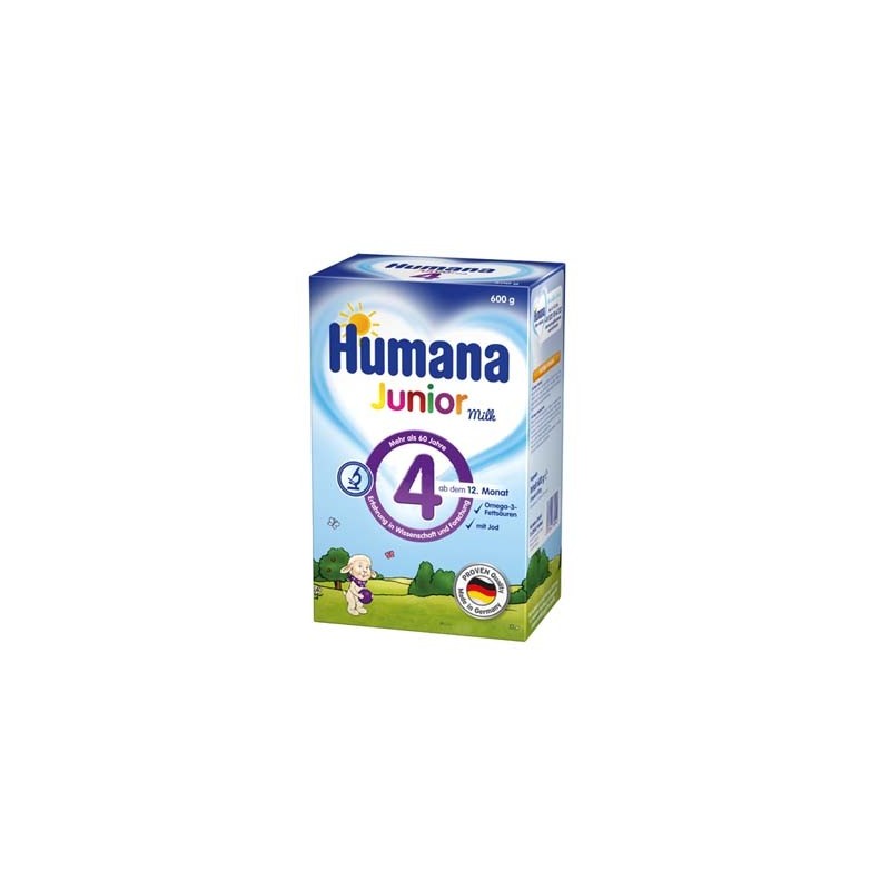 Lapte praf Humana Junior Milch 4 600gr